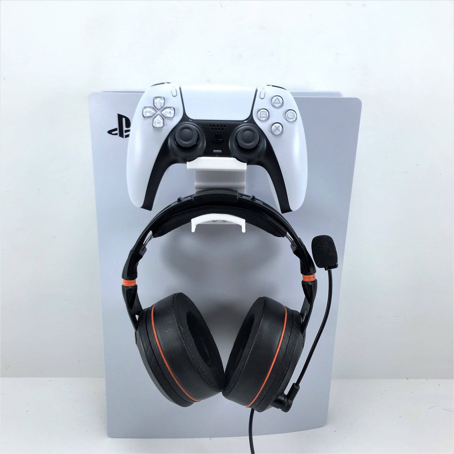3D Cabin PS5 Controller- und Kopfhörer-Konsolenhalterung für PlayStation 5 Digital oder Disc DualSense