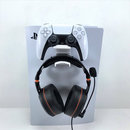 3D Cabin PS5 Controller- und Kopfhörer-Konsolenhalterung für PlayStation 5 Digital oder Disc DualSense