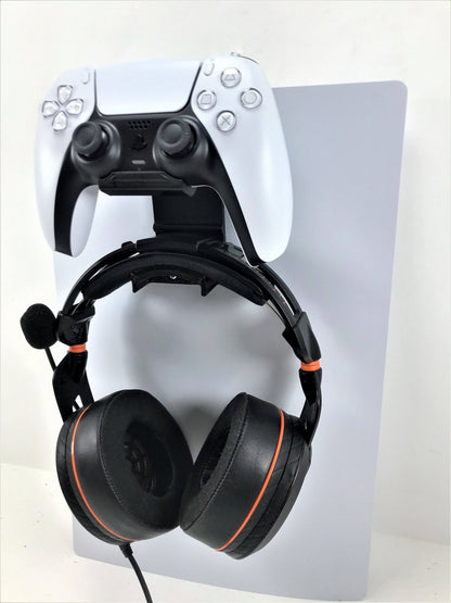 3D Cabin PS5 Controller- und Kopfhörer-Konsolenhalterung für PlayStation 5 Digital oder Disc DualSense