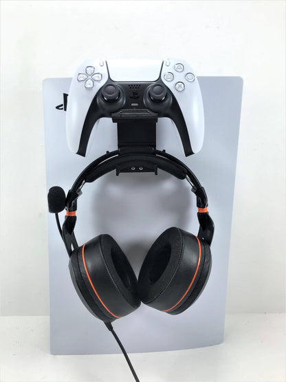 3D Cabin PS5 Controller- und Kopfhörer-Konsolenhalterung für PlayStation 5 Digital oder Disc DualSense