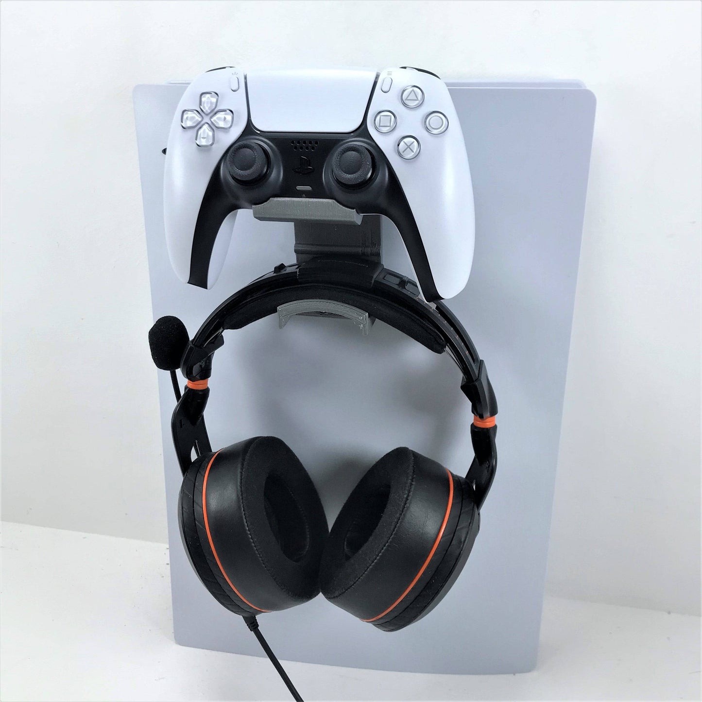 3D Cabin PS5 Controller- und Kopfhörer-Konsolenhalterung für PlayStation 5 Digital oder Disc DualSense