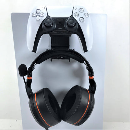 3D Cabin PS5 Controller- und Kopfhörer-Konsolenhalterung für PlayStation 5 Digital oder Disc DualSense