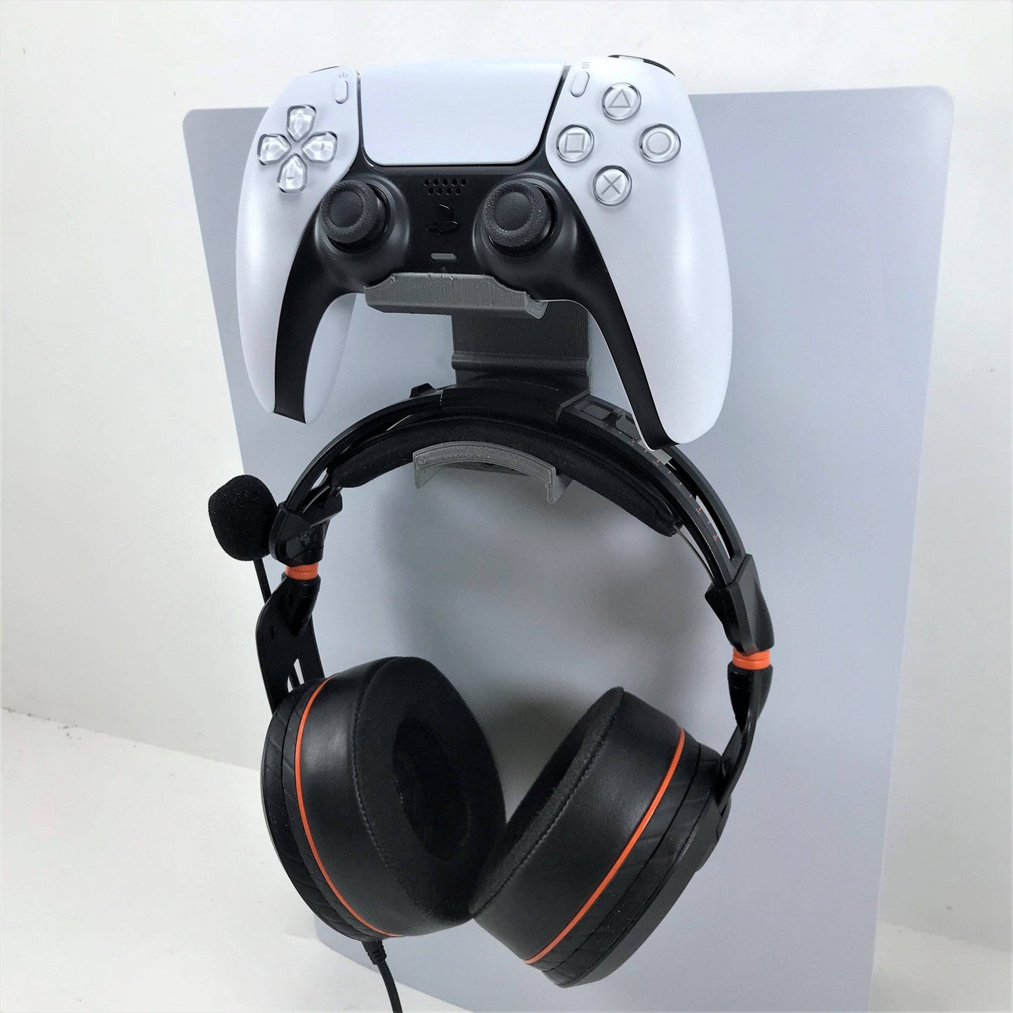 3D Cabin PS5 Controller- und Kopfhörer-Konsolenhalterung für PlayStation 5 Digital oder Disc DualSense