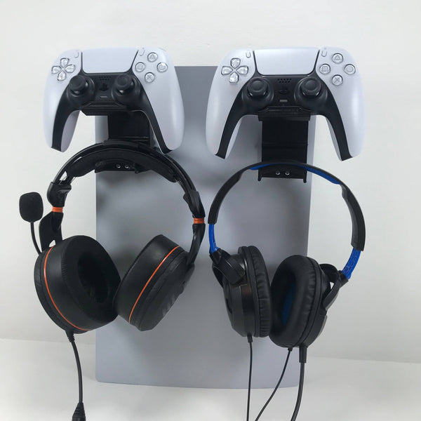 3D Cabin PS5 Deluxe Wall Mounting Kit Set Bracket Pack For Playstation 5 Digital Console