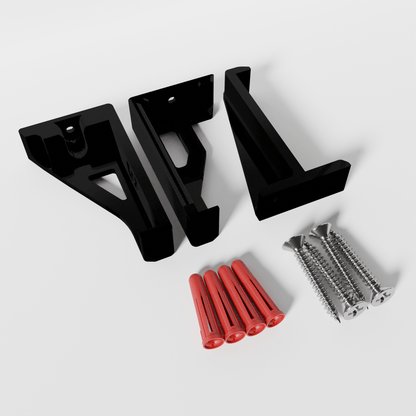 Xbox One Original Wall Mount Bracket Holders (Set of 3) - Left