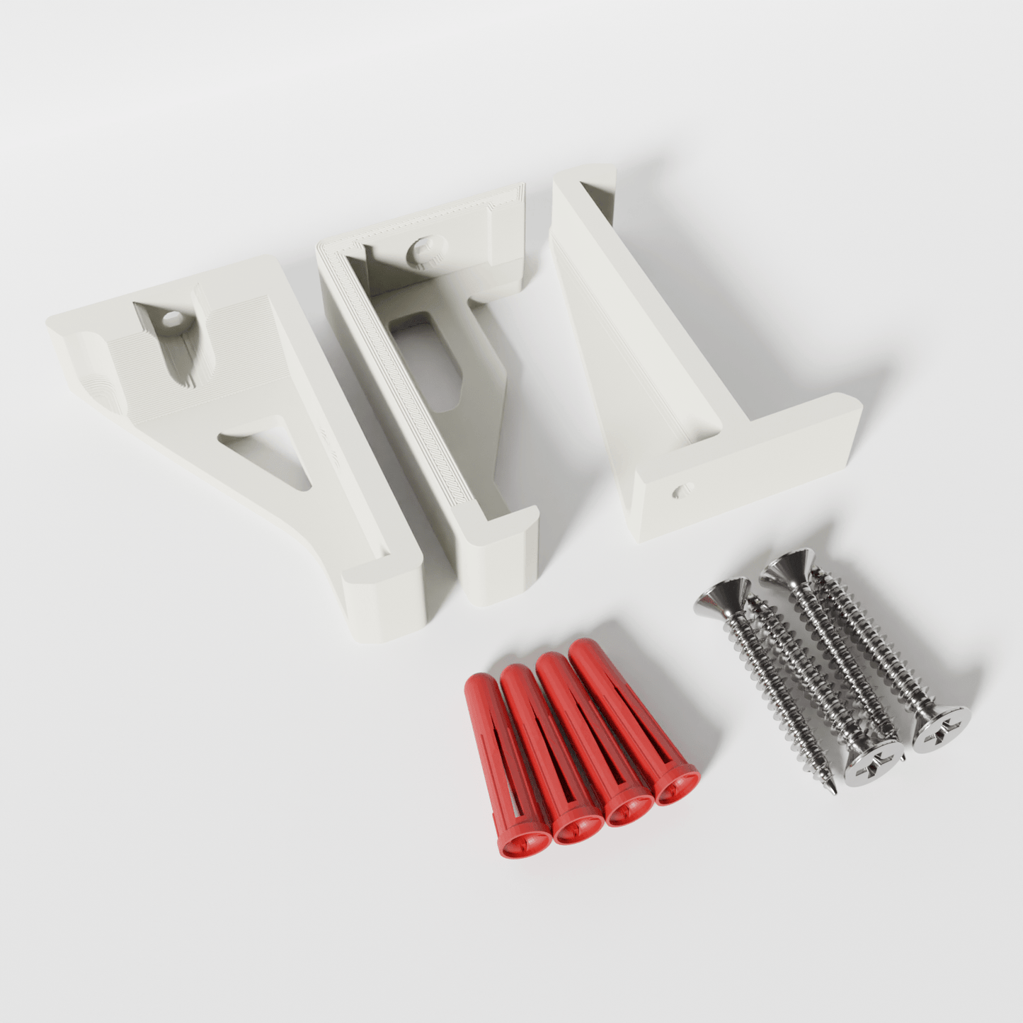 Xbox One Original Wall Mount Bracket Holders (Set of 3) - Left