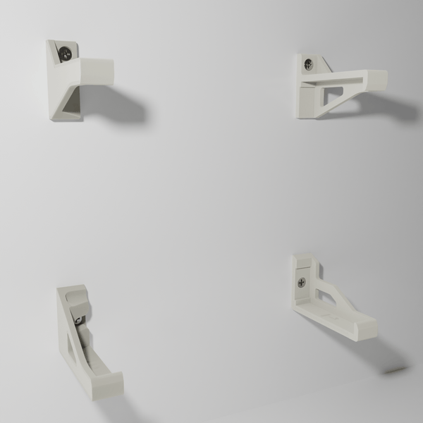 Xbox One Original Wall Mount Bracket Holders (Set of 4) - Left