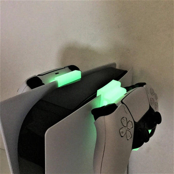 3D Cabin PS5 Single Controller Console Mount Controller Holder Bracket For Play Station 5 Digital Or Disc DualSense (Left & Right Pack)