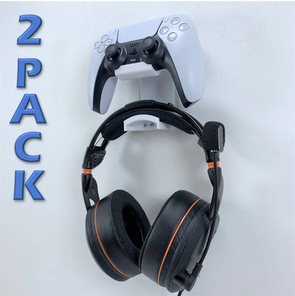 3D Cabin PS5 Controller & Kopfhörer Wandhalterung Halterung (2er-Pack) Für PlayStation 5 Digital Oder Disc DualSense - Verschiedene Farben