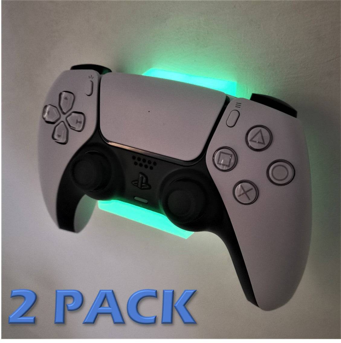 3D Cabin PS5 Controller Wandhalterung Halter (2er-Pack) für PlayStation 5 Digital oder Disc DualSense – Verschiedene Farben