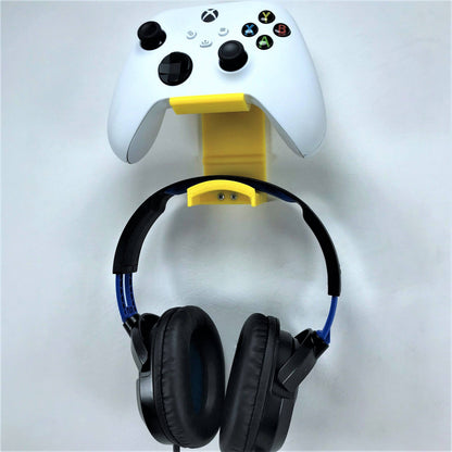 Xbox Controller Wall Mount & Headphone Holder Hanger Bracket For Xbox Series X / Series S / One / One S / One X Remote