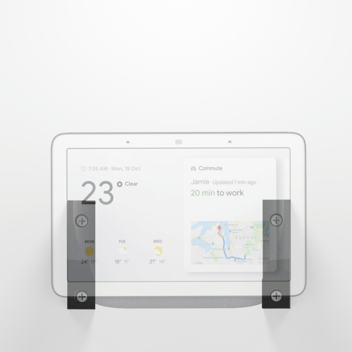 Nest Hub 2nd Gen Wall Mount Bracket Holder For Google Assistant