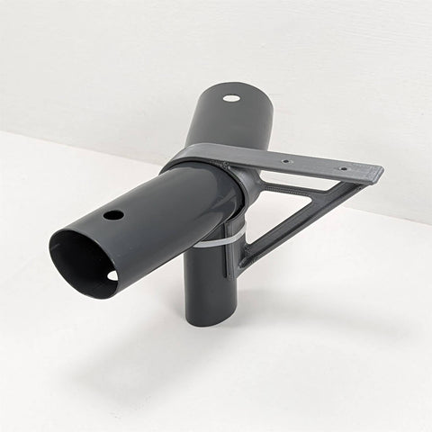 Swimming Pool Shelf Brackets Mounts For Oval T-Rails 53x40mm Storage Surface