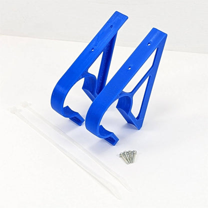 Swimming Pool Shelf Brackets Mounts For Oval T-Rails 53x40mm Storage Surface