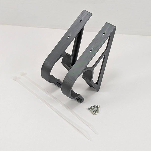 Swimming Pool Shelf Brackets Mounts For Oval T-Rails 53x40mm Storage Surface