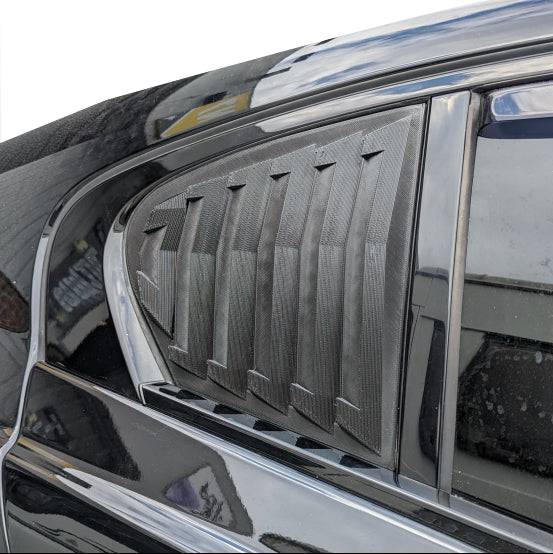 3D Cabin Jag XE Louvers Rear Quarter Window (X760) 2015+ Pair