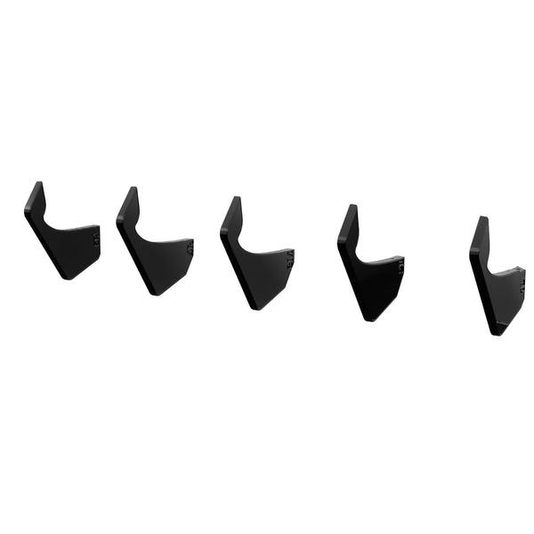 A4 S-Line B7 Rear Diffuser Kit (5 Fin) - Black