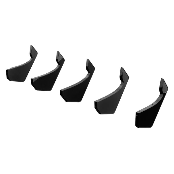 A4 S-Line B7 Rear Diffuser Kit (5 Fin) - Black