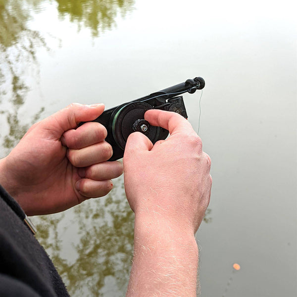 Fishing Rod & Reel Miniature Pocket Survival Kit