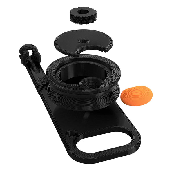 Fishing Rod & Reel Miniature Pocket Survival Kit