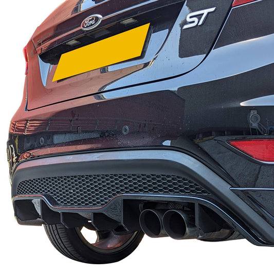 Ford Fiesta ST180/200 Heckdiffusor-Kit Mk7 (2013-2017) (6 Finnen)