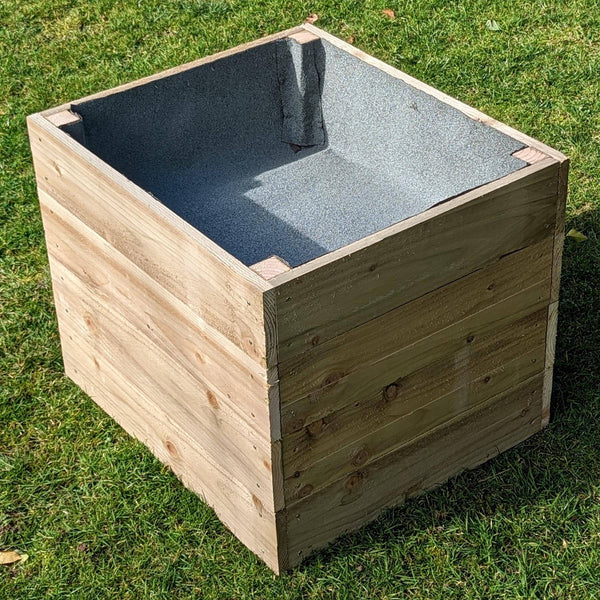 Robotic Lawn Mower Garage Hut Shelter Cover and Planter