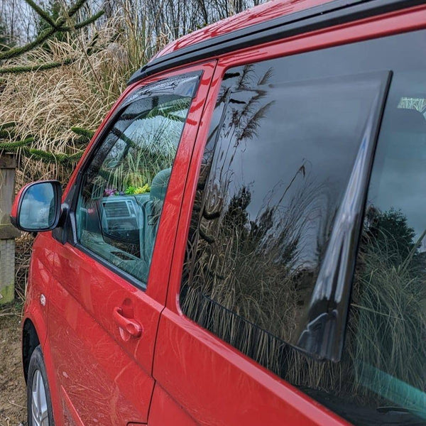 T5 Transporter Side Window Vent Cover Rain Shield Guard For Camper Van Motor Home