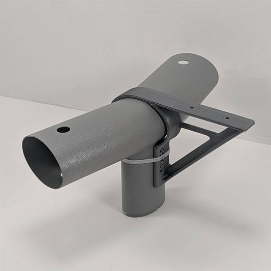 Schwimmbad Regalhalterungen Halterungen für ovale T-Schienen 61x45mm Power Steel, Ablagefläche