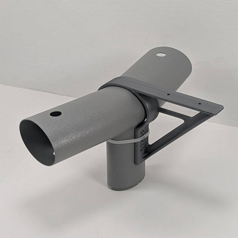 Swimming Pool Shelf Brackets Mounts For Oval T-Rails 61x45mm Power Steel, Storage Surface