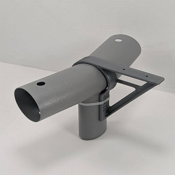 Swimming Pool Shelf Brackets Mounts For Oval T-Rails 61x45mm Power Steel, Storage Surface