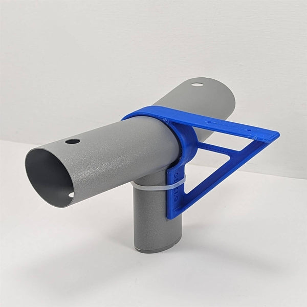Swimming Pool Shelf Brackets Mounts For Oval T-Rails 61x45mm Power Steel, Storage Surface