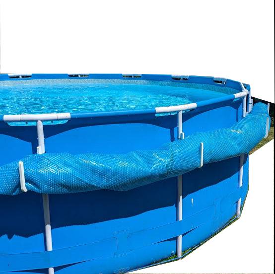 Aufbewahrungsgestell für Poolabdeckungen, klappbare Seitenhalterungen