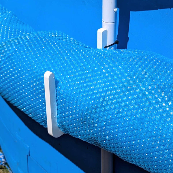 Swimming Pool Cover Holder Storage Rack Folding Side Brackets