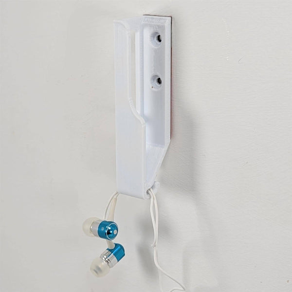Tablet Wall Mount Bracket Holder Universal With Cable Hook (Up to 19mm Thickness)
