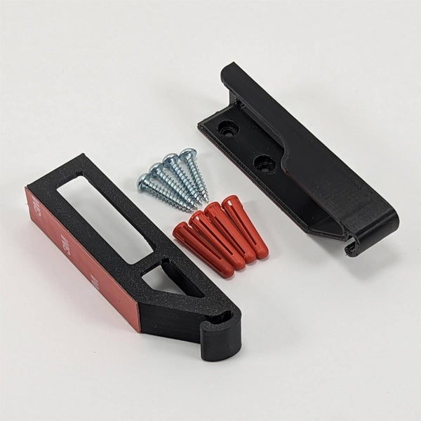 Tablet Wall Mount Bracket Holder Universal With Cable Hook (Up to 19mm Thickness)
