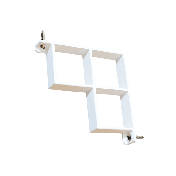 Tin Foil / Cling Film / Grease Proof Paper Mount Bracket Holder Organiser Corner Holder For Kitchen Cupboard Organisation