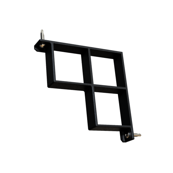 Tin Foil / Cling Film / Grease Proof Paper Mount Bracket Holder Organiser Corner Holder For Kitchen Cupboard Organisation