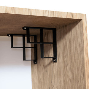Tin Foil / Cling Film / Grease Proof Paper Mount Bracket Holder Organiser Corner Holder For Kitchen Cupboard Organisation