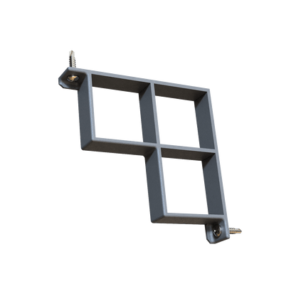 Tin Foil / Cling Film / Grease Proof Paper Mount Bracket Holder Organiser Corner Holder For Kitchen Cupboard Organisation