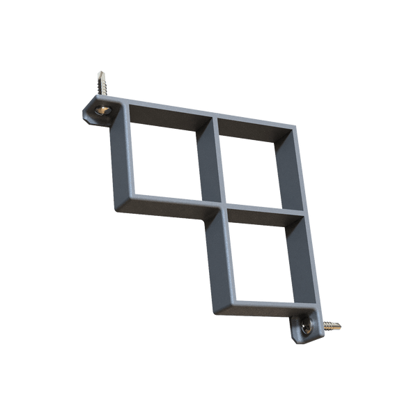 Tin Foil / Cling Film / Grease Proof Paper Mount Bracket Holder Organiser Corner Holder For Kitchen Cupboard Organisation