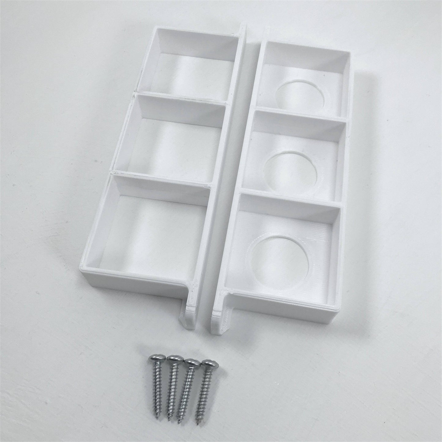Tin Foil / Cling Film / Grease Proof Paper Mount Bracket Holder Organiser For Kitchen Cupboard Storage Vertical Mount