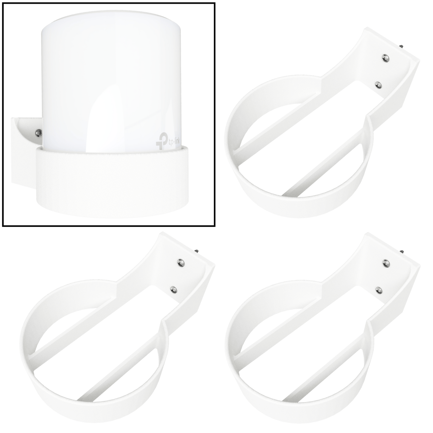 Tp Link Deco X20 & X60 Wall Mount Bracket Holder - Anti-Flex Design