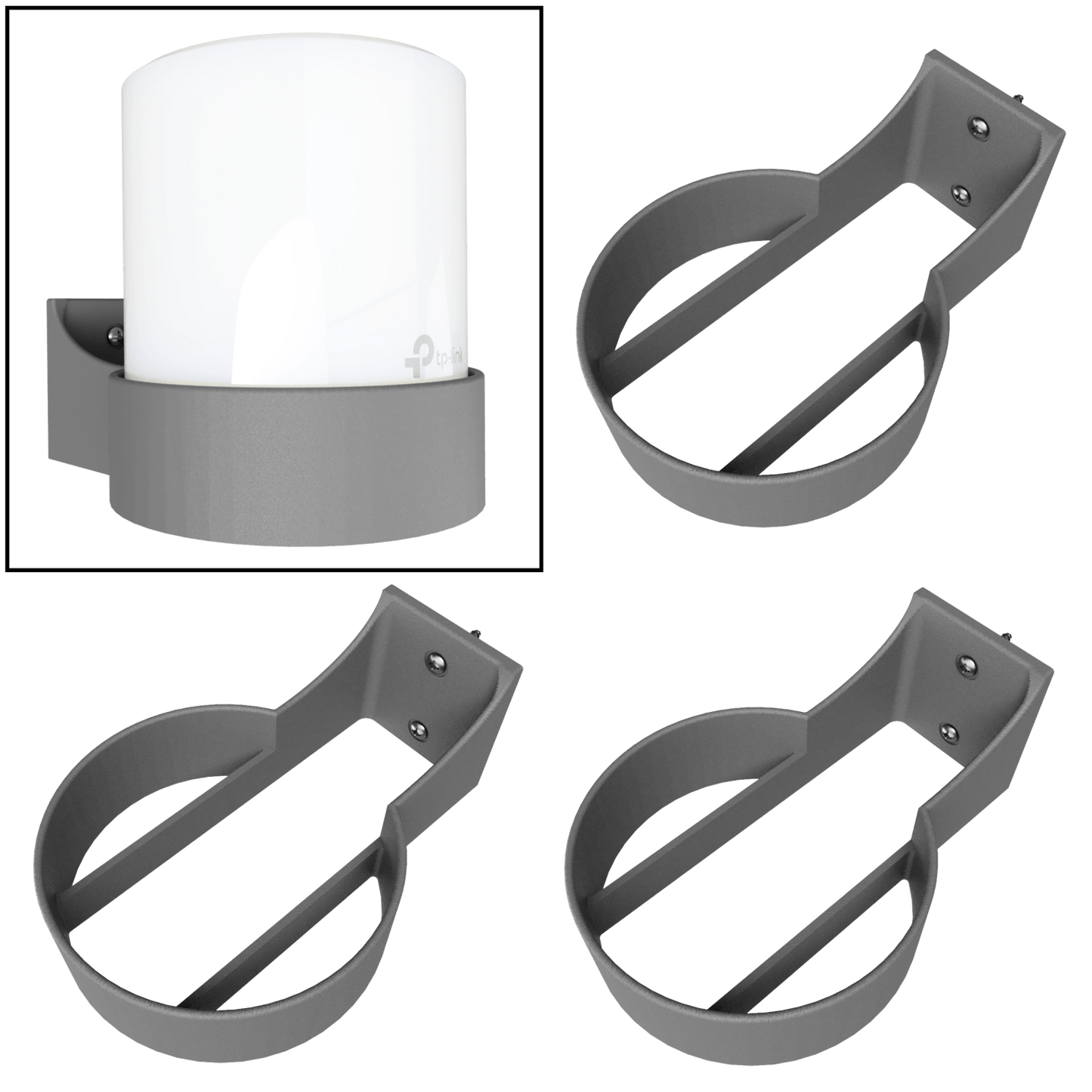Tp Link Deco X20 & X60 Wall Mount Bracket Holder - Anti-Flex Design