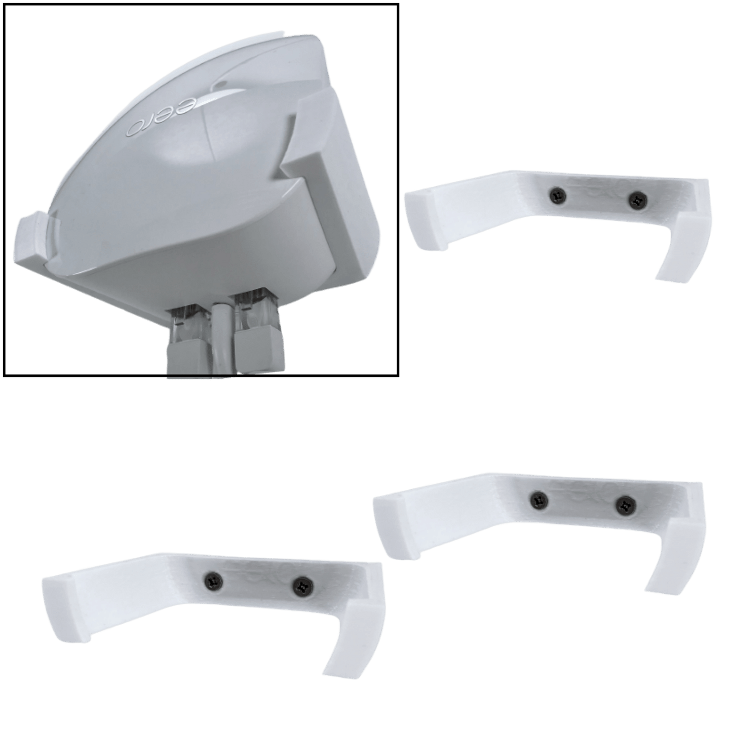 Wall Mount Bracket Holder For Eero Mesh Wi-Fi Router/Extender Holster Style