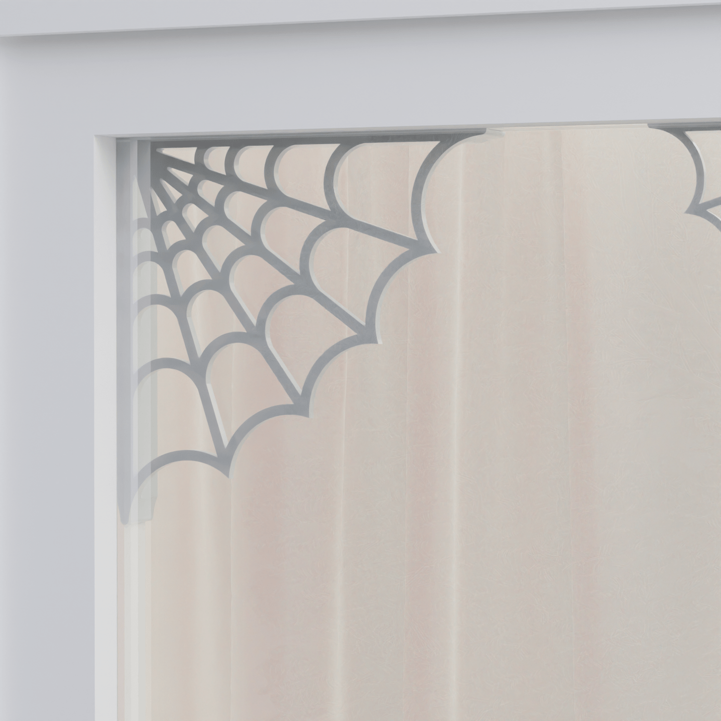 Spider Cobweb Halloween Decoration For Window Corner's 3 Pack