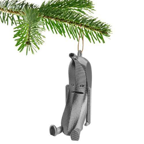 Banana Scrooge Christmas Bauble Decoration Ornament For Christmas Xmas Noel (Gold)