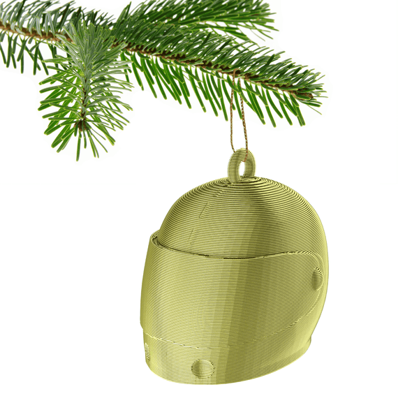 Motorbike Helmet Christmas Bauble Decoration Ornament For Christmas Xmas Noel