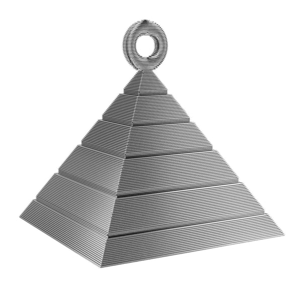 Pyramid Christmas Tree Bauble Decoration Ornament For Christmas Xmas Noel (Gold)