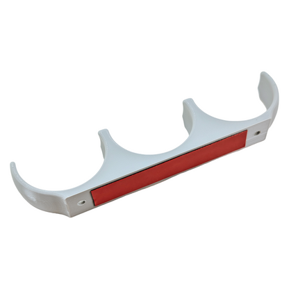 Padel Ball Wall Mount - Triple Ball Quick-Slot Storage Rack