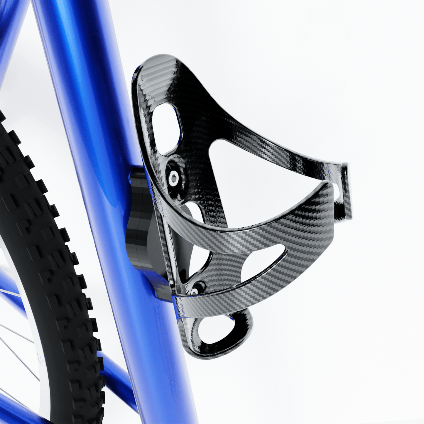 AirTag Bike Mount Holder Bracket Attachment (Bolts Included) For Standard Bottle Cage 64mm Bicycle Cycling Accessory